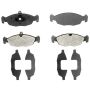 Raybestos PGD688M Raybestos Element3 Metallic Brake Pad Set