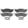 Raybestos PGD702C Raybestos Element3 Ceramic Brake Pad Set