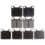 Raybestos PGD709AC Raybestos Element3 Ceramic Brake Pad Set