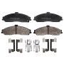 Raybestos PGD731M Raybestos Element3 Metallic Brake Pad Set