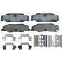 Raybestos PGD732M Raybestos Element3 Metallic Brake Pad Set