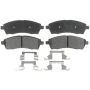 Raybestos PGD757M Raybestos Element3 Metallic Brake Pad Set
