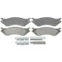 Raybestos PGD758M Raybestos Element3 Metallic Brake Pad Set