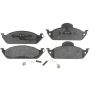 Raybestos PGD760M Raybestos Element3 Metallic Brake Pad Set
