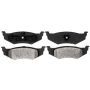Raybestos PGD782M Raybestos E3 Overstock Metallic Brake Pad Set