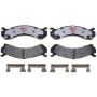 Raybestos PGD784BM Raybestos Element3 Metallic Brake Pad Set