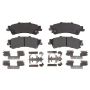 Raybestos PGD792M Raybestos Element3 Metallic Brake Pad Set
