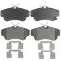 Raybestos PGD841M Raybestos E3 Overstock Metallic Brake Pad Set