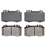 Raybestos PGD847M Raybestos Element3 Metallic Brake Pad Set