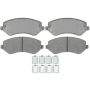 Raybestos PGD856AC Raybestos E3 Overstock Ceramic Brake Pad Set