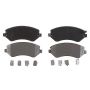 Raybestos PGD856M Raybestos E3 Overstock Metallic Brake Pad Set