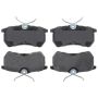 Raybestos PGD886M Raybestos Element3 Metallic Brake Pad Set