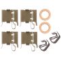 Raybestos RC12168C Raybestos R-Line Reman Loaded Coated Caliper & Bracket Assy