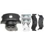 Raybestos RC4312 Raybestos R-Line Reman Semi-Loaded Coated Caliper & Bracket Assy