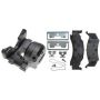 Raybestos RC4312 Raybestos R-Line Reman Semi-Loaded Coated Caliper & Bracket Assy