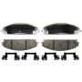 Raybestos SP1058PPH Raybestos Specialty - Police Metallic Brake Pad Set