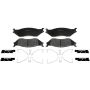 Raybestos SP1066TRH Raybestos Specialty - Medium Duty Metallic Brake Pad Set