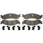 Raybestos SP1158PSH Raybestos Specialty - Police Metallic Brake Pad Set