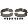 Raybestos SP1329PSH Raybestos Specialty - Police Metallic Brake Pad Set