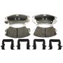 Raybestos SP1404PPH Raybestos Specialty - Police Metallic Brake Pad Set