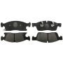Raybestos SP1455PS Raybestos Specialty - Police Metallic Brake Pad Set