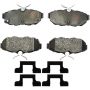 Raybestos SP1465XPH Raybestos Specialty - Street Performance Metallic Brake Pad Set