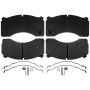 Raybestos SP1525TRH Raybestos Specialty - Air Disc Metallic Brake Pad Set