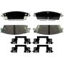 Raybestos SP1707PPH Raybestos Specialty - Police Metallic Brake Pad Set