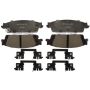 Raybestos SP1707TRH Raybestos Specialty - Truck Ceramic Brake Pad Set