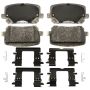 Raybestos SP1766PPH Raybestos Specialty - Police Metallic Brake Pad Set