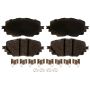 Raybestos SP1903XPH Raybestos Specialty - Street Performance Metallic Brake Pad Set