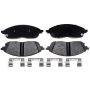 Raybestos SP2436TRH Raybestos Element3 Hybrid Brake Pad Set