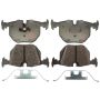 Raybestos SP548XPH Raybestos Specialty - Street Performance Metallic Brake Pad Set