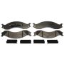 Raybestos SP557TRH Raybestos Specialty - Truck Metallic Brake Pad Set