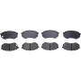 Raybestos SP735TR Raybestos Specialty - Medium Duty Metallic Brake Pad Set