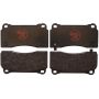 Raybestos SP968XP Raybestos Specialty - Street Performance Metallic Brake Pad Set