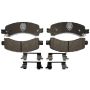 Raybestos SP974PSH Raybestos Specialty - Police Metallic Brake Pad Set