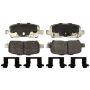 Raybestos SP999PPH Raybestos Specialty - Police Metallic Brake Pad Set