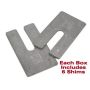 SPECIALTY PRODUCTS COMPANY 10405 AL SHIMS 2.5x5x0.5° (6)