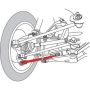 SPECIALTY PRODUCTS COMPANY 12021 REAR RADIUS ROD INFINITI