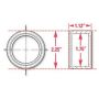 SPECIALTY PRODUCTS COMPANY 15521 WELD-IN RING KIT 1.75