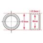 SPECIALTY PRODUCTS COMPANY 15526 WELD-IN RING KIT 40mm ID