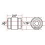 SPECIALTY PRODUCTS COMPANY 15607 X-AXIS SEALED FLEX JOINT