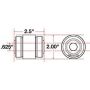 SPECIALTY PRODUCTS COMPANY 15609 X-AXIS SEALED FLEX JOINT