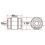 SPECIALTY PRODUCTS COMPANY 15625 X-AXIS SEALED FLEX JOINT