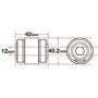SPECIALTY PRODUCTS COMPANY 15627 X-AXIS SEALED FLEX JOINT