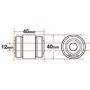 SPECIALTY PRODUCTS COMPANY 15629 X-AXIS SEALED FLEX JOINT