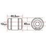 SPECIALTY PRODUCTS COMPANY 15643 X-AXIS SEALED FLEX JOINT