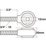 SPECIALTY PRODUCTS COMPANY 15772 XAXIS ROD END BALL JOINT