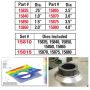 SPECIALTY PRODUCTS COMPANY 15815 3 PC FLARED HOLE DIE SET